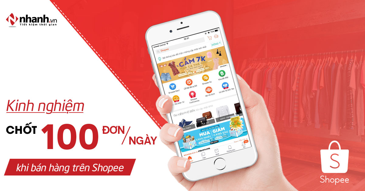 Tuyệt chiêu bán hàng trên Shopee giúp bạn thu lợi nhuận khủng