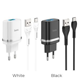 Bộ sạc nhanh Hoco C12Q Type C 18W