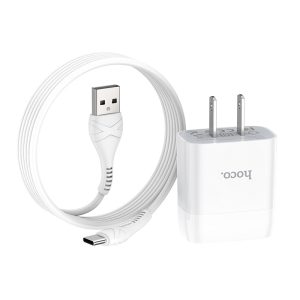Bộ sạc nhanh Hoco C72 Type C 10.5W