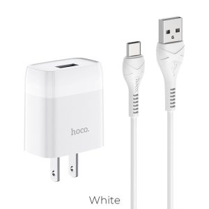Bộ sạc nhanh Hoco C72 Type C 10.5W