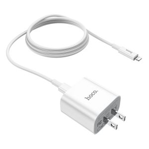 Bộ sạc nhanh Hoco C76 Plus Type C to IP PD20W