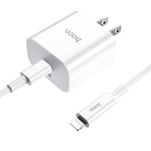 Bộ sạc nhanh Hoco C76 Plus Type C to IP PD20W