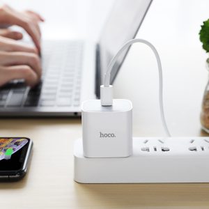 Bộ sạc nhanh Hoco C76 Plus Type C to IP PD20W