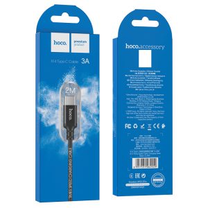 Cáp sạc nhanh Hoco X14 Type C 2M