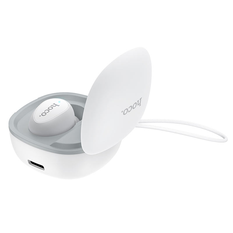 hoco e50 wise mini wireless headset with charging case portable