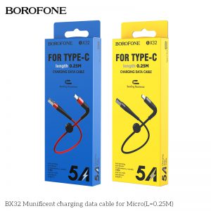 Cáp sạc nhanh Borofone BX32 Micro 25cm giá sỉ