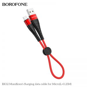 Cáp sạc nhanh Borofone BX32 Micro 25cm giá sỉ