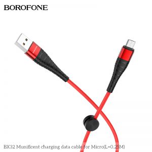 Cáp sạc nhanh Borofone BX32 Micro 25cm giá sỉ