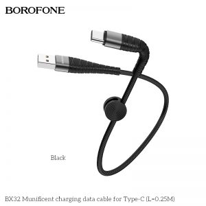 Cáp sạc nhanh Borofone BX32 Type C 25cm giá sỉ