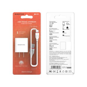 Bộ sạc nhanh Borofone BA20 IP 10.5W