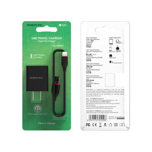 Bộ sạc nhanh Borofone BA20 IP 10.5W