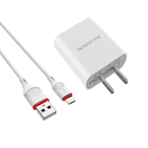 Bộ sạc nhanh Borofone BA20 Micro 10.5W