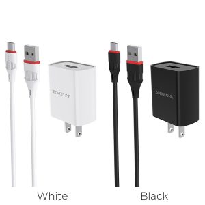 Bộ sạc nhanh Borofone BA20 Micro 10.5W