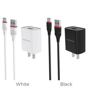 Bộ sạc nhanh Borofone BA20 Type C 10.5W