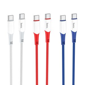 Cáp sạc nhanh Hoco X70 Type C to Type C 60W