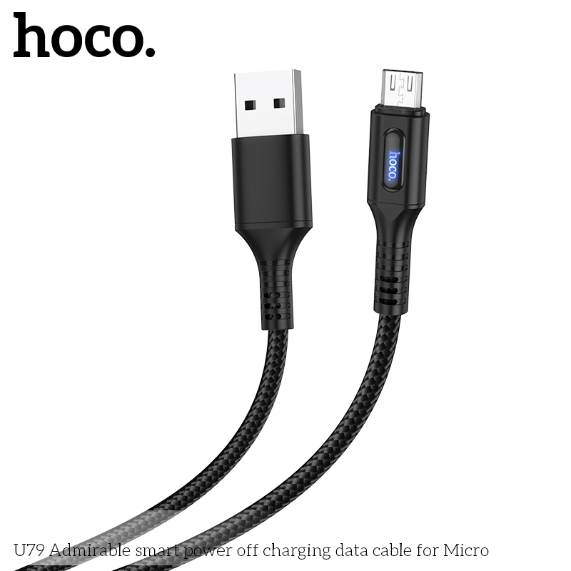 Cáp sạc tự ngắt Hoco U79 Micro giá sỉ