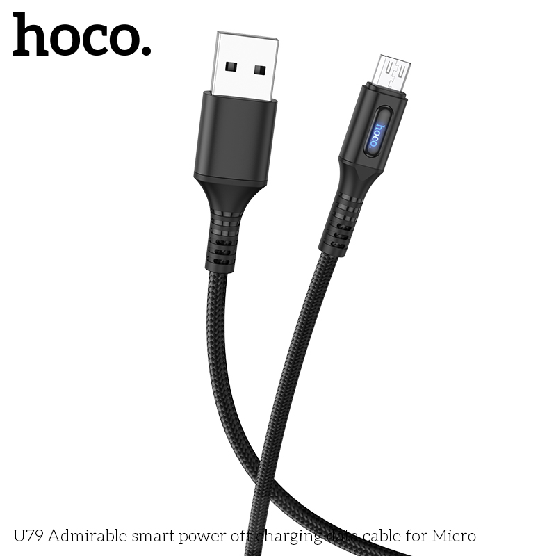 Cáp sạc tự ngắt Hoco U79 Micro giá sỉ