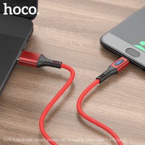Cáp sạc tự ngắt Hoco U79 Type C giá sỉ