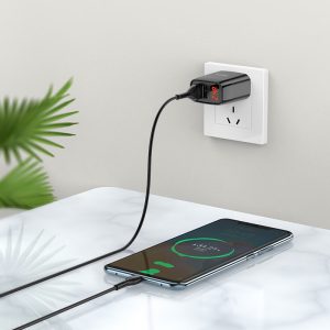 Bộ sạc nhanh 2 cổng màn hình led Hoco C86 Type C