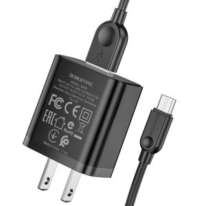 Bộ sạc nhanh Borofone BA52 Micro 10.5W