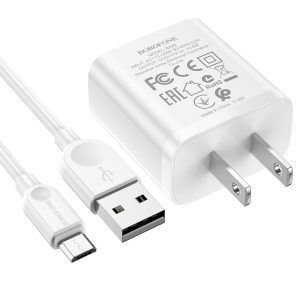 Bộ sạc nhanh Borofone BA52 Micro 10.5W
