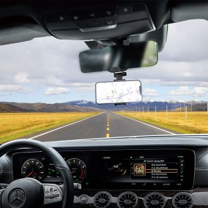 Giá đỡ điện thoại kẹp gương chiếu hậu trên ô tô Borofone BH49 giá sỉ