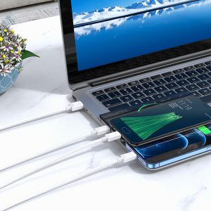 Cáp sạc nhanh 3 in 1 Hoco X74