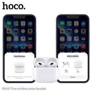 Tai nghe bluetooth Hoco EW43 Pop up Pin 7h
