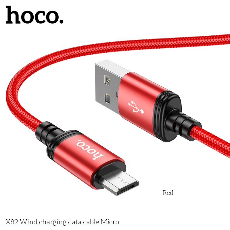 Cáp sạc nhanh Hoco X89 Micro giá sỉ