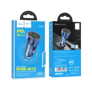 Tẩu sạc xe hơi Hoco Z47A