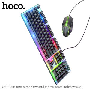 Bộ bàn phím chuột Hoco GM18 dạ quang