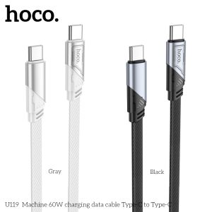 Cáp sạc nhanh Hoco U119 60W Type C to Type C