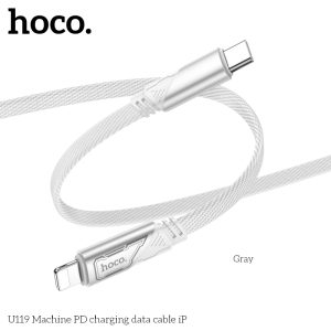 Cáp sạc nhanh Hoco U119 PD27W Type C to Lightning