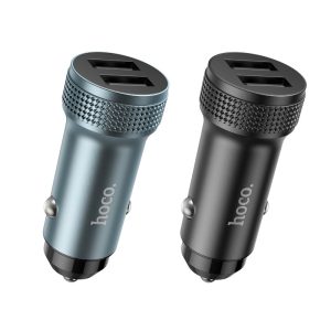 Tẩu sạc xe hơi Hoco Z49 2,4A 2 cổng