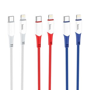 Cáp sạc nhanh Hoco X70 Type C to IP PD20W