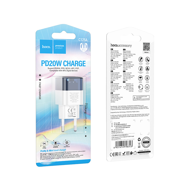 Củ sạc nhanh Hoco C125A PD20W