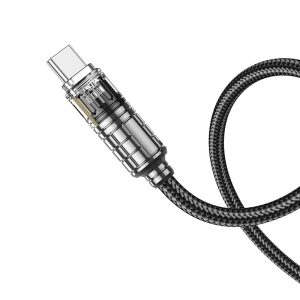 Cáp sạc nhanh hoco U122 Type C 3A dài 1.2m