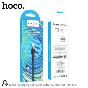 Cáp sạc nhanh có đèn báo Hoco SU100 IP giá sỉ