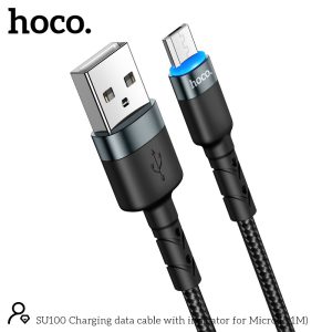 Cáp sạc nhanh có đèn báo Hoco SU100 Micro giá sỉ