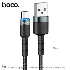 Cáp sạc nhanh có đèn báo Hoco SU100 Micro giá sỉ