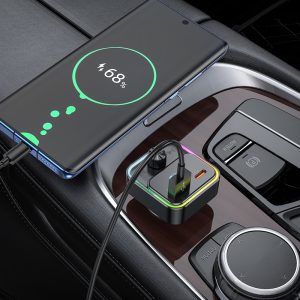 Bộ phát FM Bluetooth trên xe hơi Hoco E81 giá sỉ