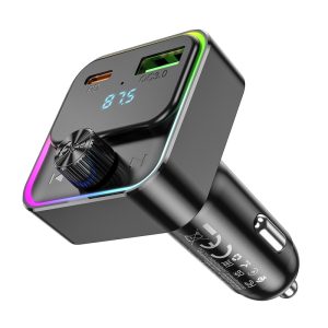 Bộ phát FM Bluetooth trên xe hơi Hoco E81 giá sỉ