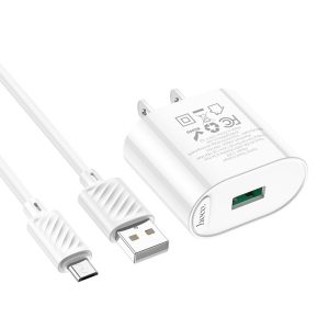 Bộ sạc nhanh 18W Hoco C109 Micro giá sỉ