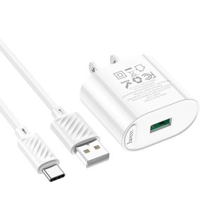 Bộ sạc nhanh 18W Hoco C109 Type C giá sỉ