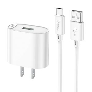 Bộ sạc nhanh 18W Hoco C109 Type C giá sỉ