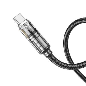 Cáp sạc nhanh Hoco U122 Type C to Type C giá sỉ
