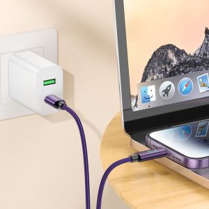 Cáp sạc nhanh Hoco U125 Type C to IP giá sỉ