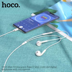Tai nghe dây Hoco M101 max Type C giá sỉ
