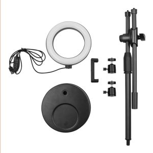 Giá đỡ quay chụp ảnh, live tream tích hợp đèn