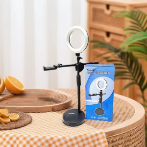 Giá đỡ quay chụp ảnh, live tream tích hợp đèn